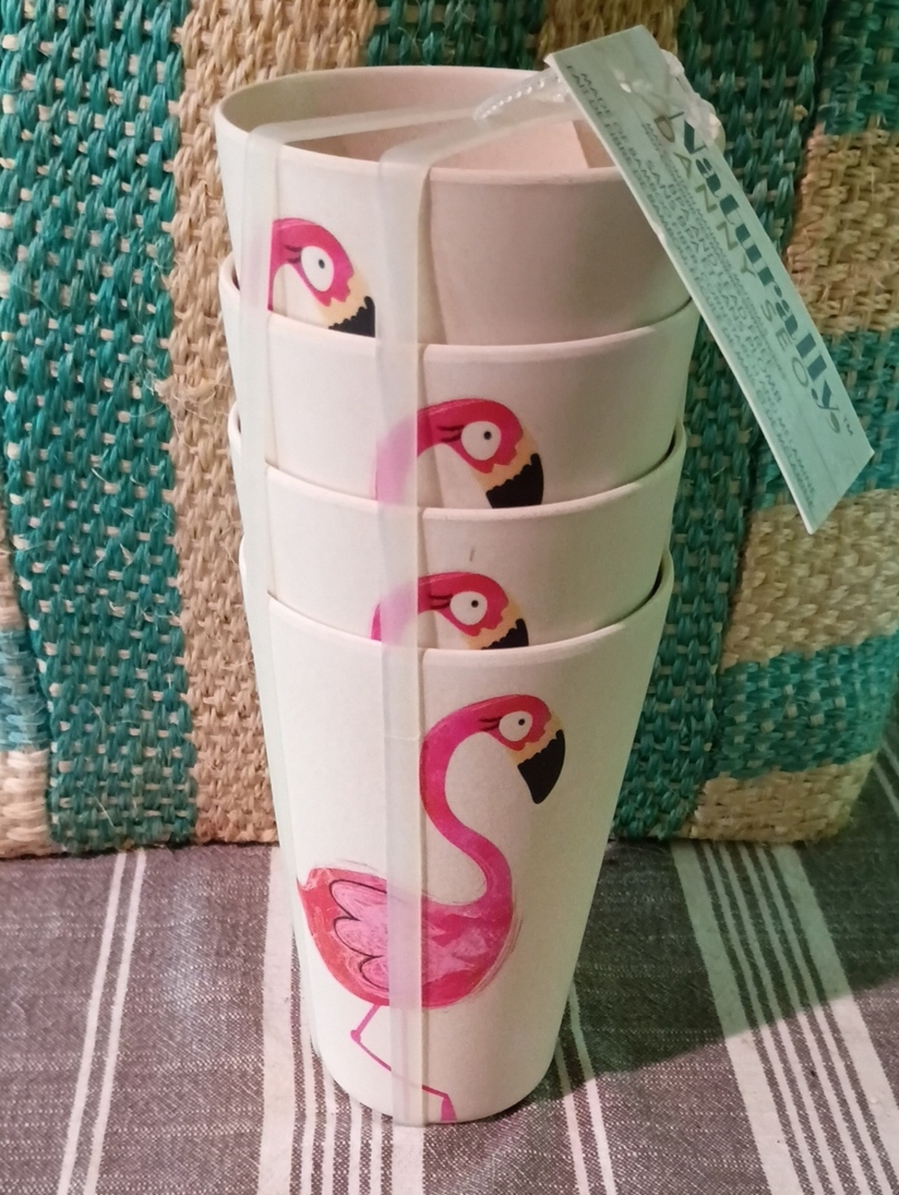 Naturally Danny Seo Flamingo Tumblers
